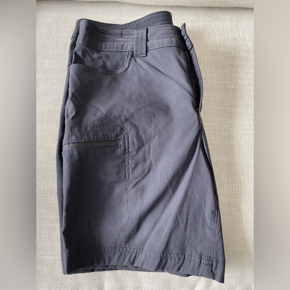 Eddie Bauer - First Ascent - Black Nylon Cargo Shorts